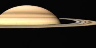 Exploring the Enigmatic Terrain of Saturn: A Close-Up Look at the Ringed Planet’s Surface