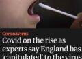 England’s Covid Crisis: Experts Warn of Capitulation to the Virus